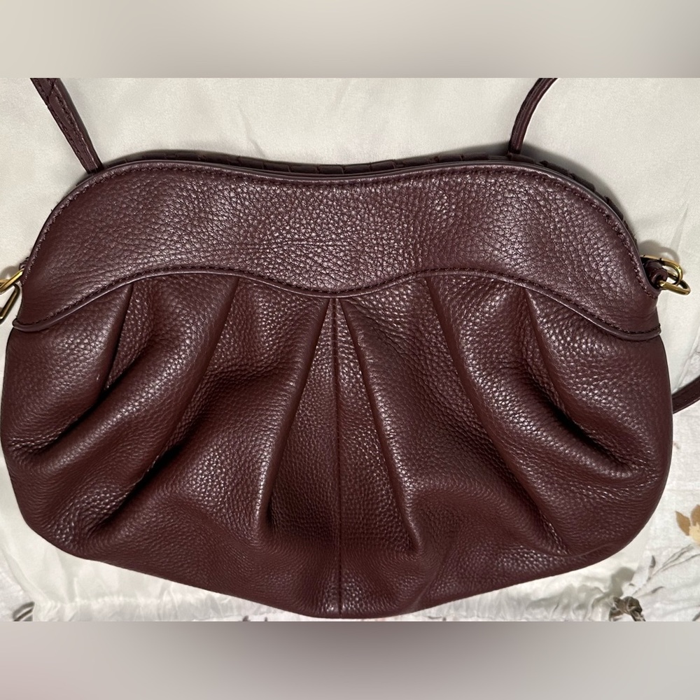HOBO Mahogany crossbody purse or clutch